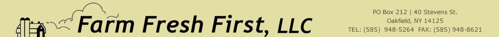 Farm Fresh First Logo and Address